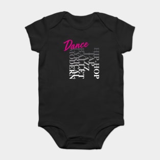 Dance Hip-Hop Tap Jazz Ballet Lyrical Modern for Dancers Baby Bodysuit